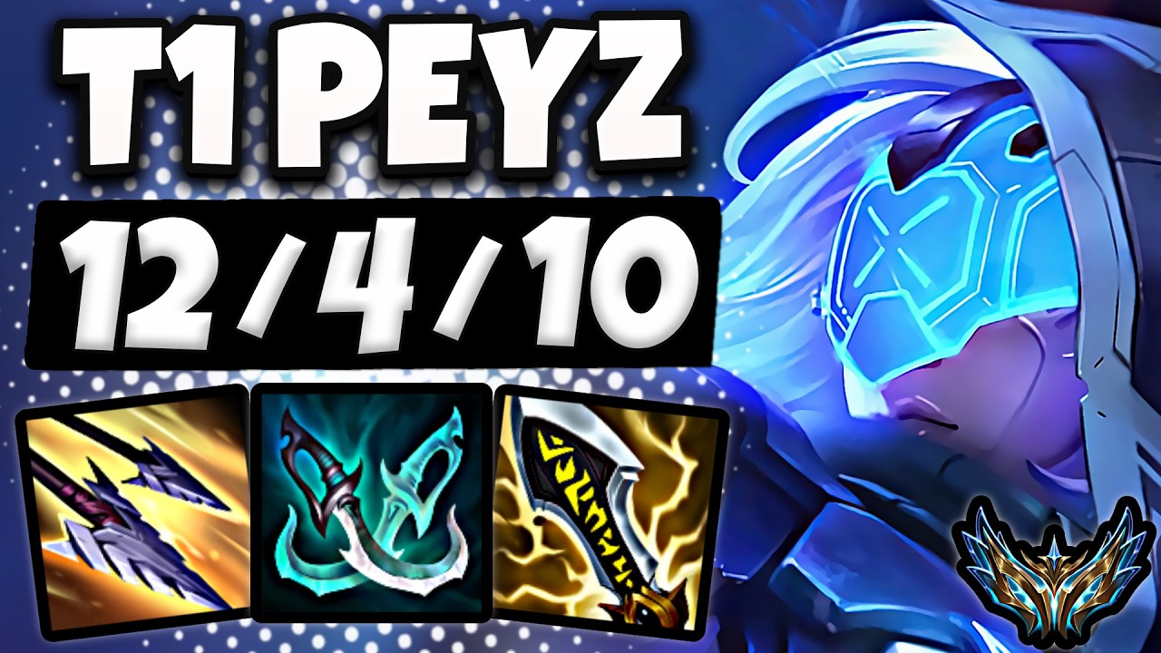 T1 Peyz Ashe vs Jinx [ ADC ] Patch 26.5 Korea Challenger