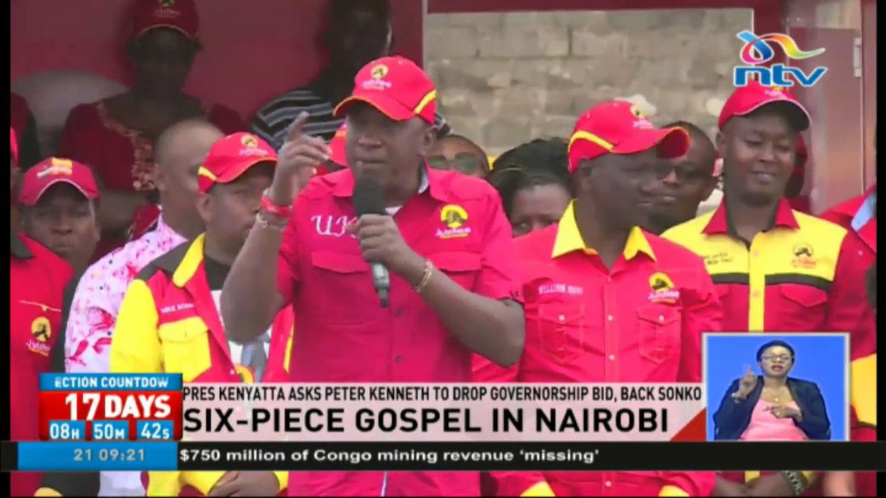 President Uhuru asks Peter Kenneth to step down and back Sonko
