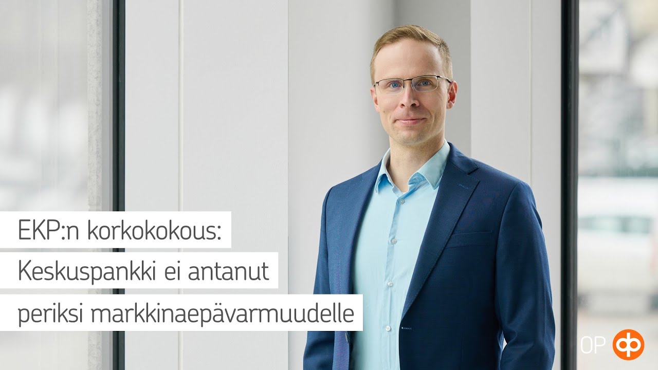 EKP:n korkokokous: Keskuspankki ei antanut periksi markkinaep&auml;varmuudelle