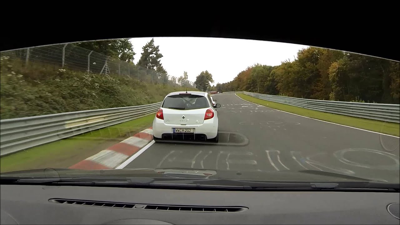 3 x Clio 3 RS - Nordschleife 12.10.2015