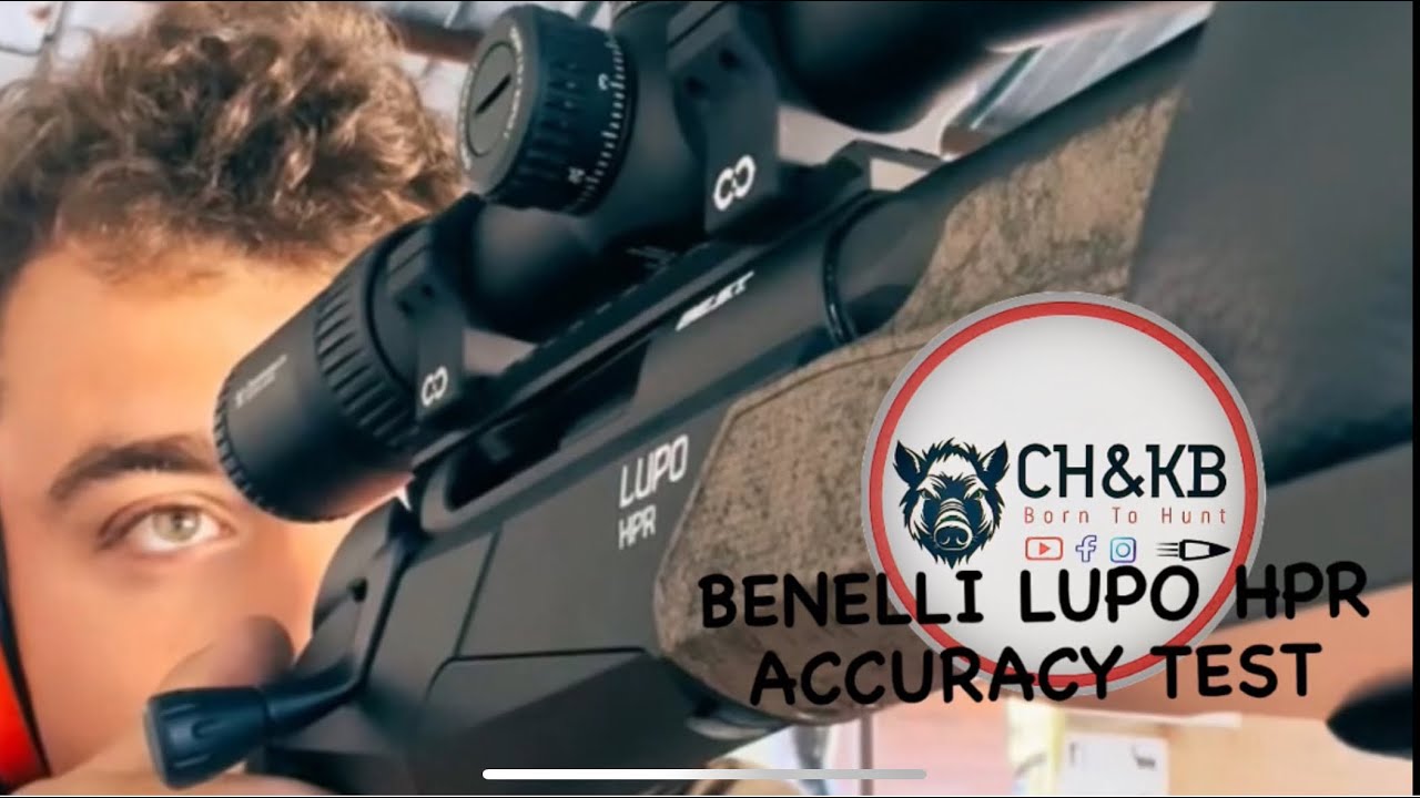 Benelli lupo HPR. Cal 308win. Accuracy test.
