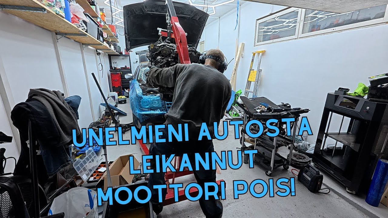 Pajotetaan unelma autoni uuteen uskoon. Touhutessa tapahtuu.