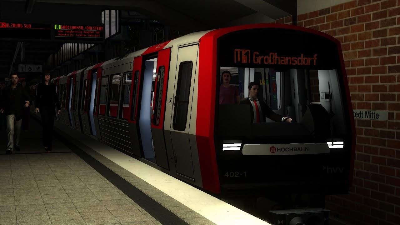 Train Simulator Classic | F&uuml;hrerstandsmitfahrt | HHA U1 von Norderstedt-Mitte nach Gro&szlig;hansdorf