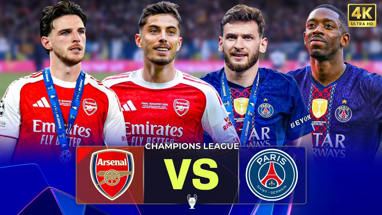 Arsenal Dreamed of Glory&hellip; PSG Took It on Penalties &ndash; Budapest Ends in HEARTBREAK 💔🏟️ UCL 2026 [4K]