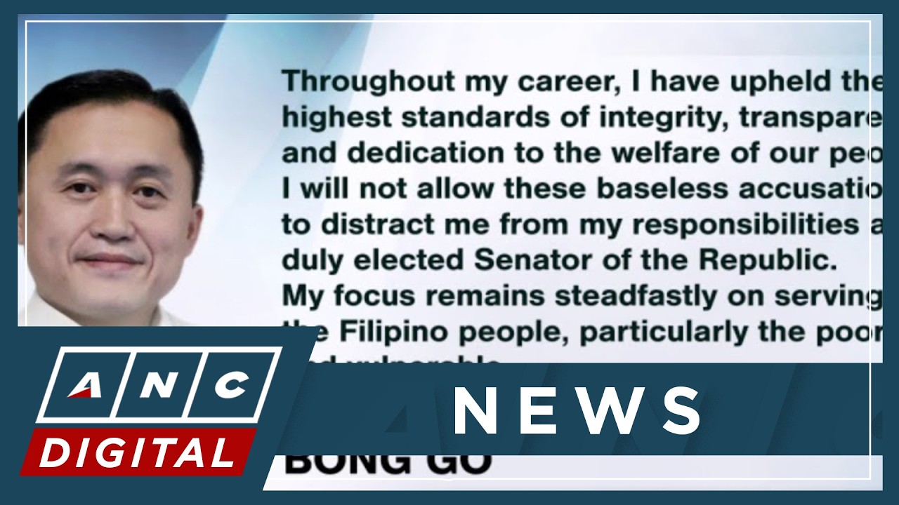 Sen. Bong Go denies ICC allegations | ANC