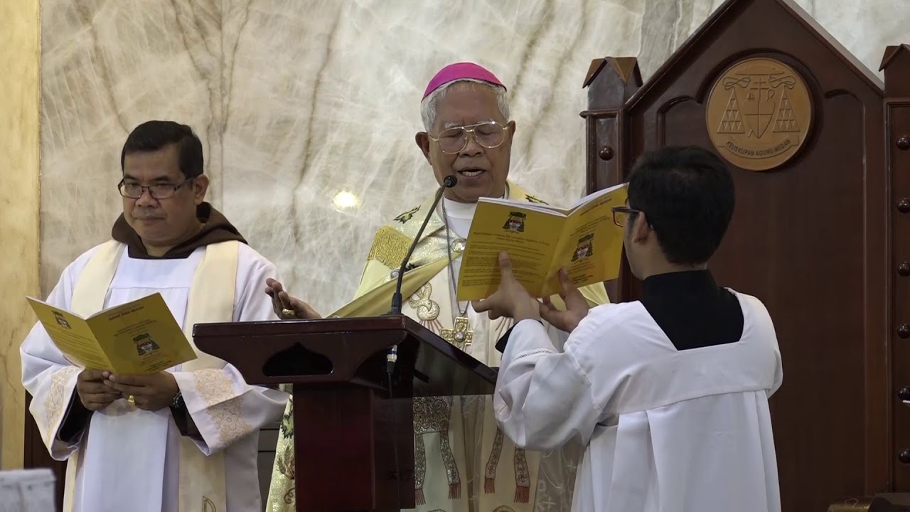 Ibadat Sore Meriah, Katedral Medan 1 Februari 2019