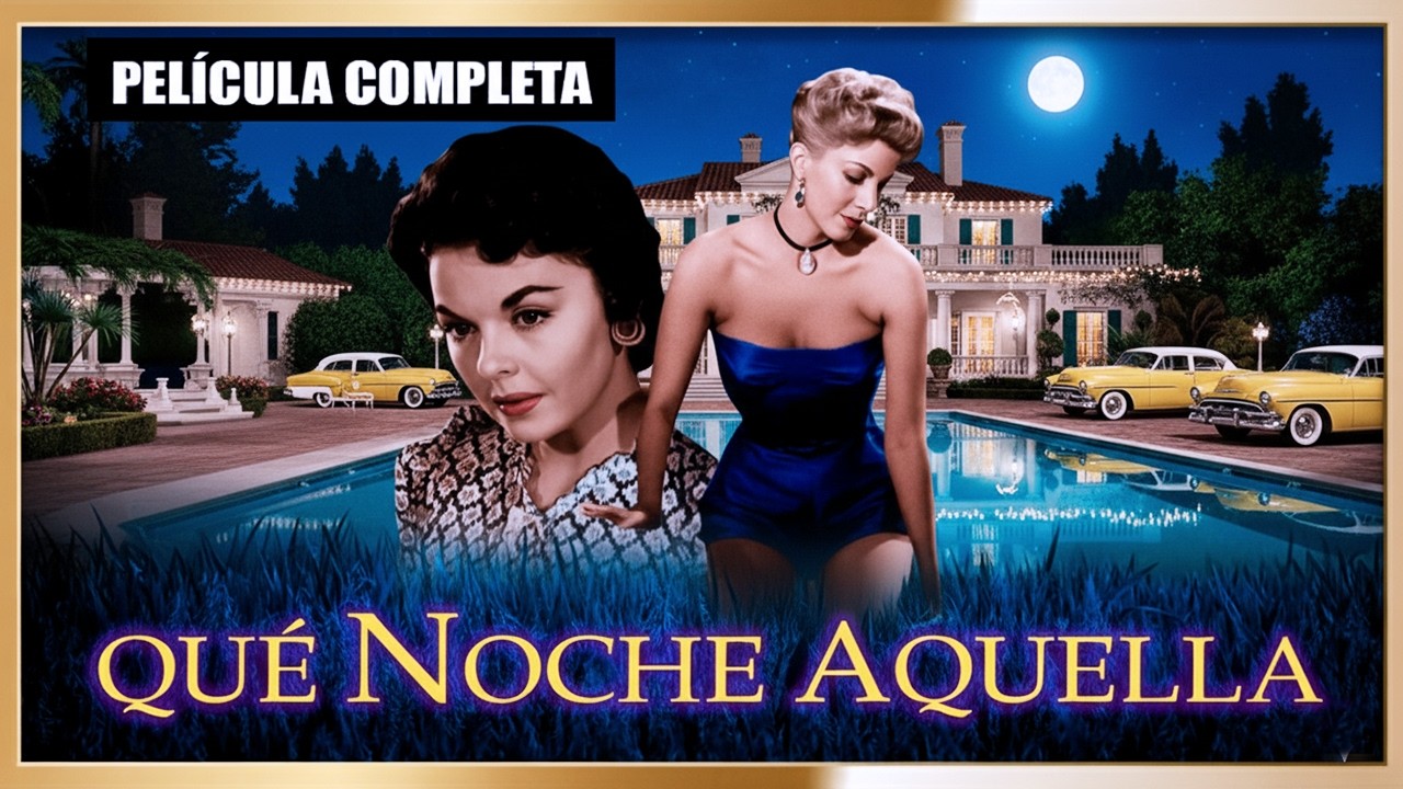 QUE NOCHE AQUELLA / Clásica del  Cine de Oro / Película completa