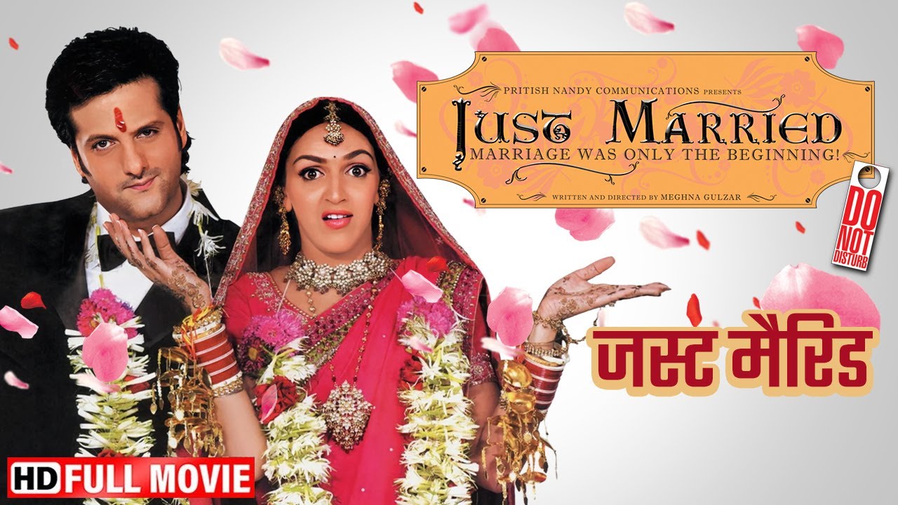 शादी मजबूरी थी, प्यार हादसा बन गया | Just Married (Full Movie) | Fardeen Khan, Esha Deol