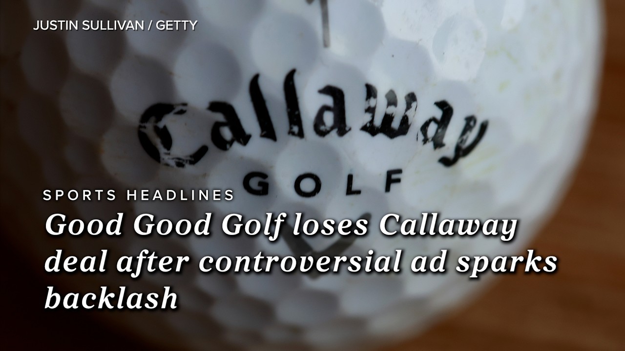 Good Good Golf теряет контракт с Callaway после того, как скандальная реклама вызвала волну критики