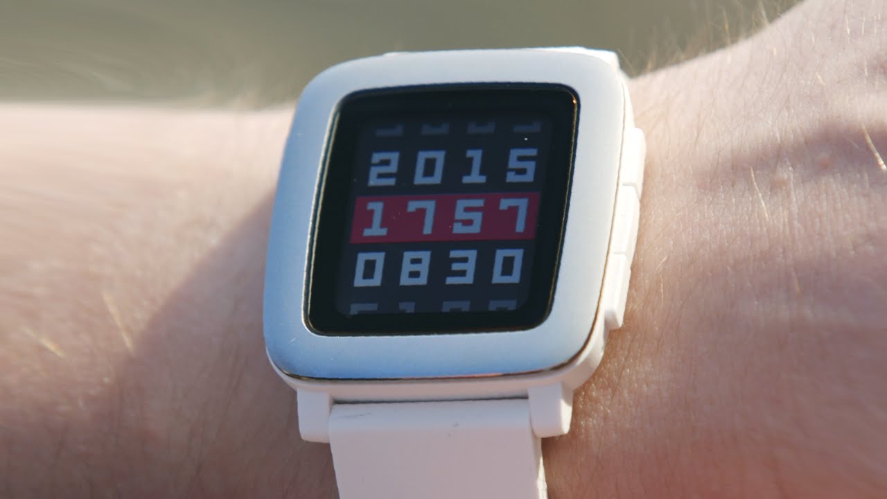 Полный обзор Pebble Time