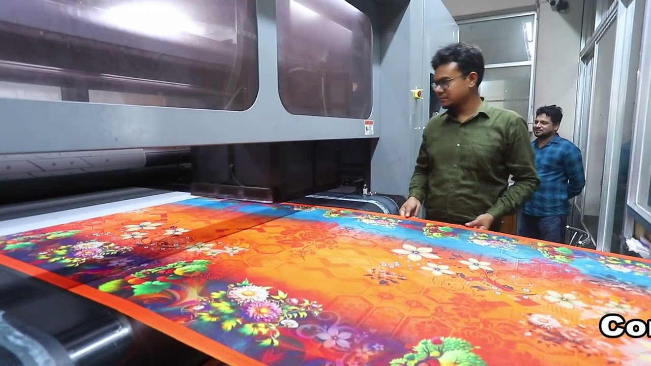 Textalk  Digital Printing Machine।। ডিরেক্ট কটন ফেব্রিক ডিজিটাল প্রিন্টিং মেশিন