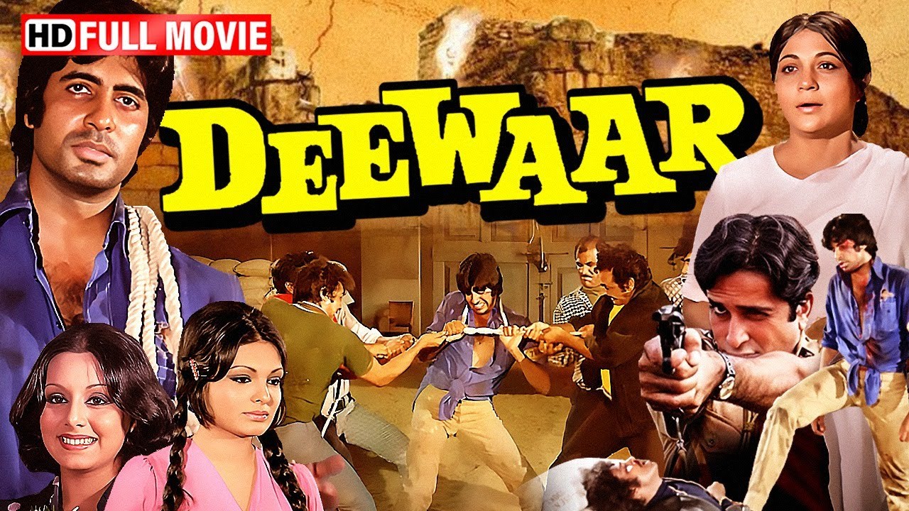 Deewaar (1975) Full Movie HD | Amitabh Bachchan, Shashi Kapoor | Bollywood&rsquo;s Biggest Action Classic