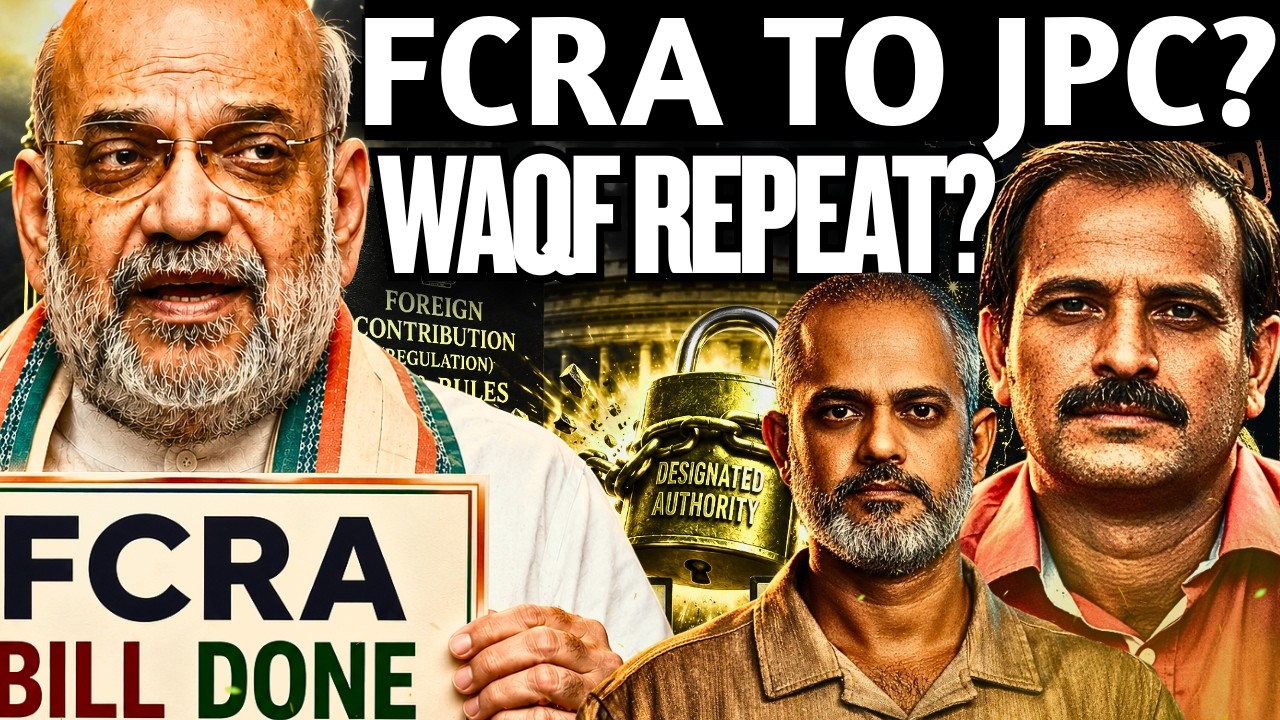 FCRA Bill Sent to JPC, Whats Inside? Jharkhand Protest Vs Delhi Protest I Dhirendra Pundhir, Aadi