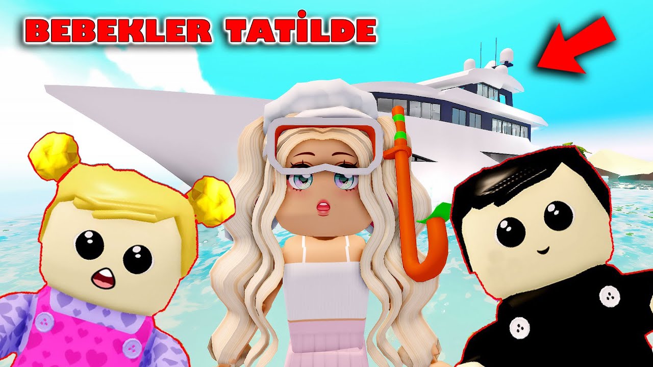 👶🏼 FAKİR BEBEKLER TATİLE GİDİYOR !🛫🌞| ROBLOX BEBEKLER EVDE TEK BAŞINA ! 🍼
