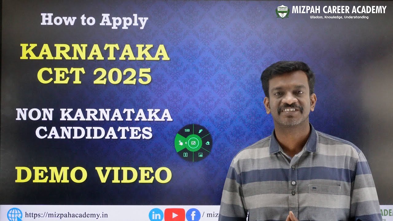 Karnataka CET Registration Started - KCET 2025 - Step by Step Demo Video - St John's Medical College