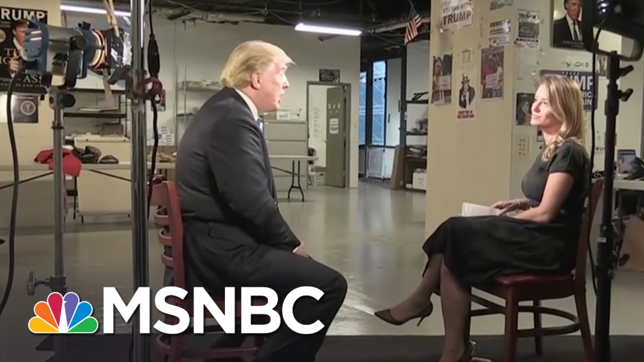 Donald Trump Talks Democratic Debate, Polls, Immigration (Full Interview)| MSNBC