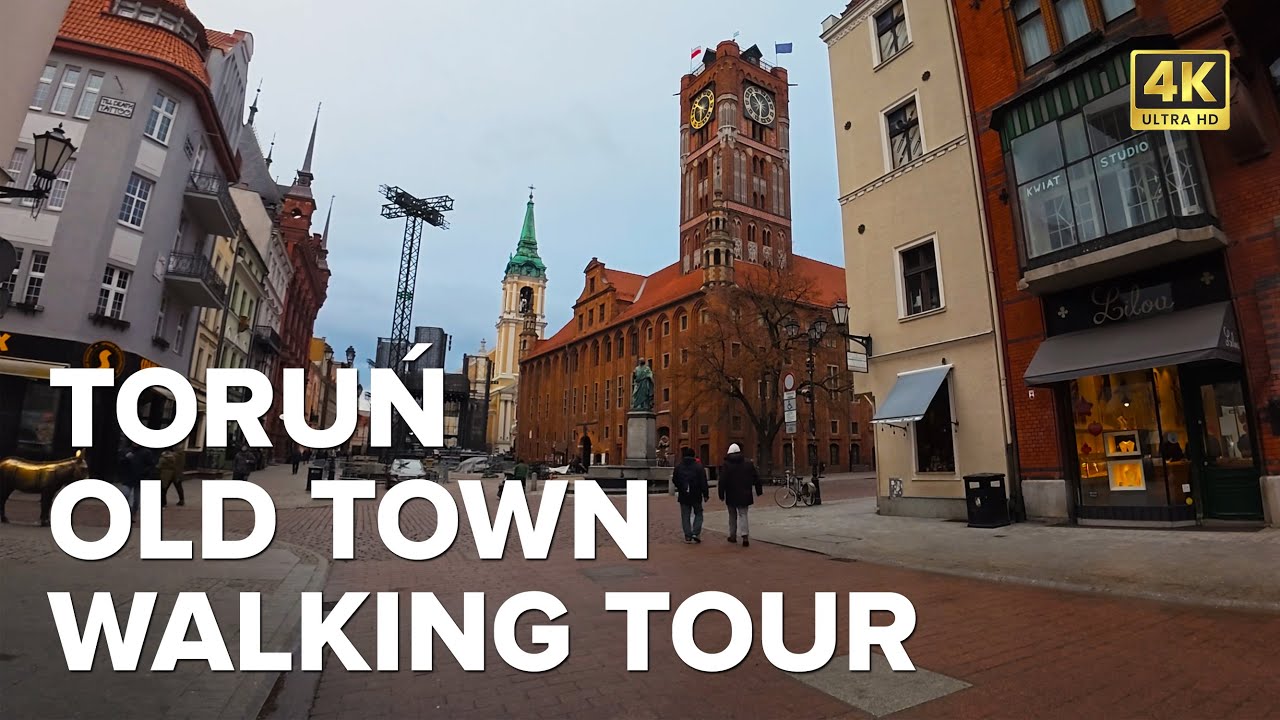 Toruń Old Town 4K POV Walking Tour | The Unrushed Traveller