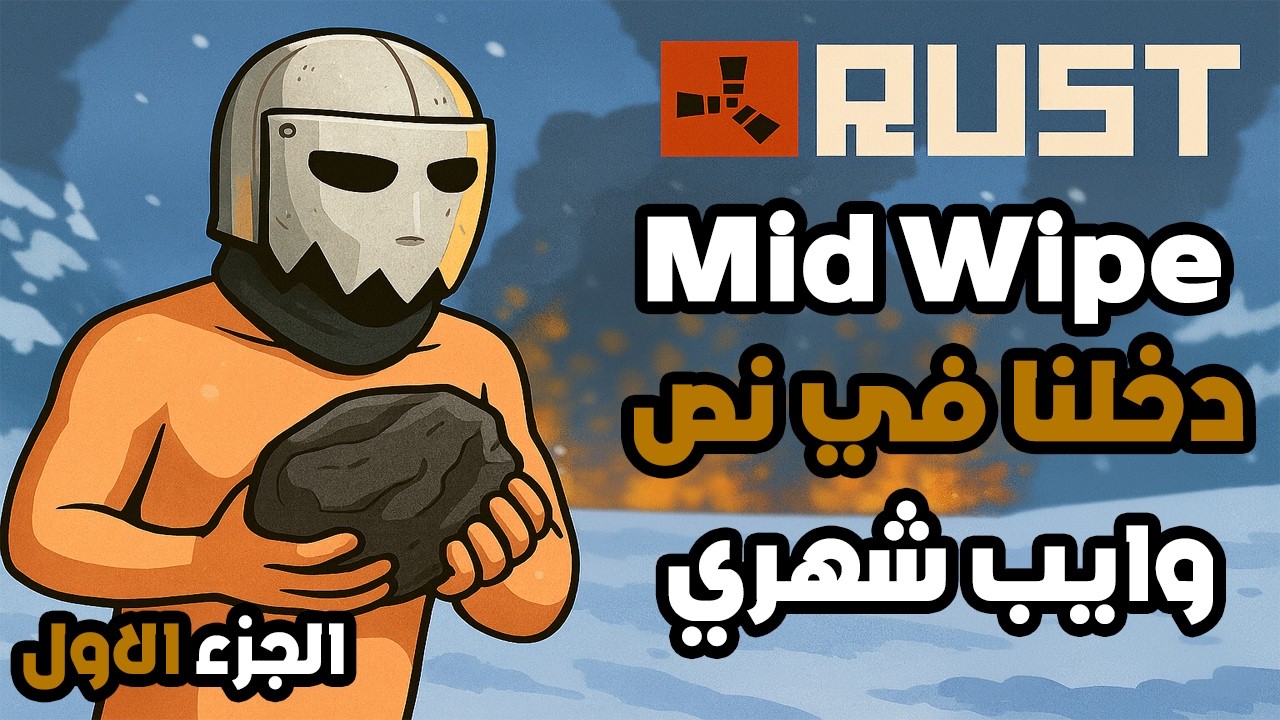 😱 دخلنا منتصف الوايب الشهري ضد كل كلانات السيرفر + مصادفة يوتيوبر عربي! 🔥 | Mid Wipe   Monthly