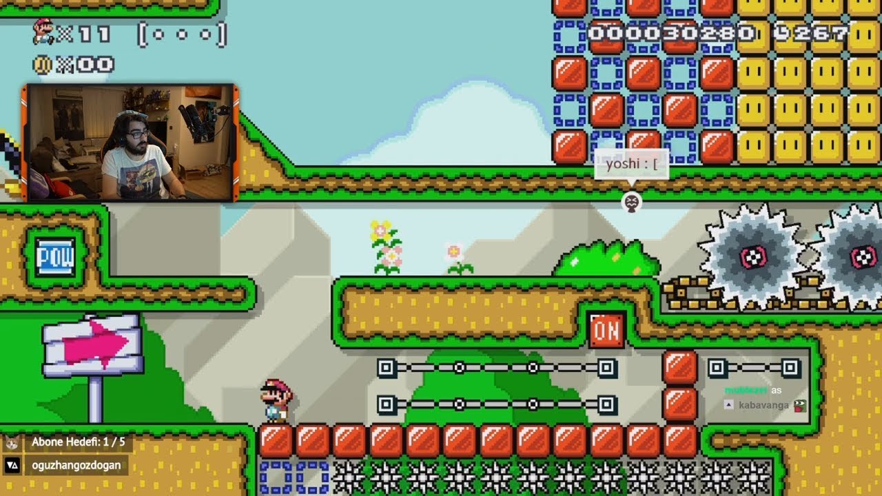 Videoyun Super Mario Maker 2 Oynuyor#2 (Super Expert Endless Mode)