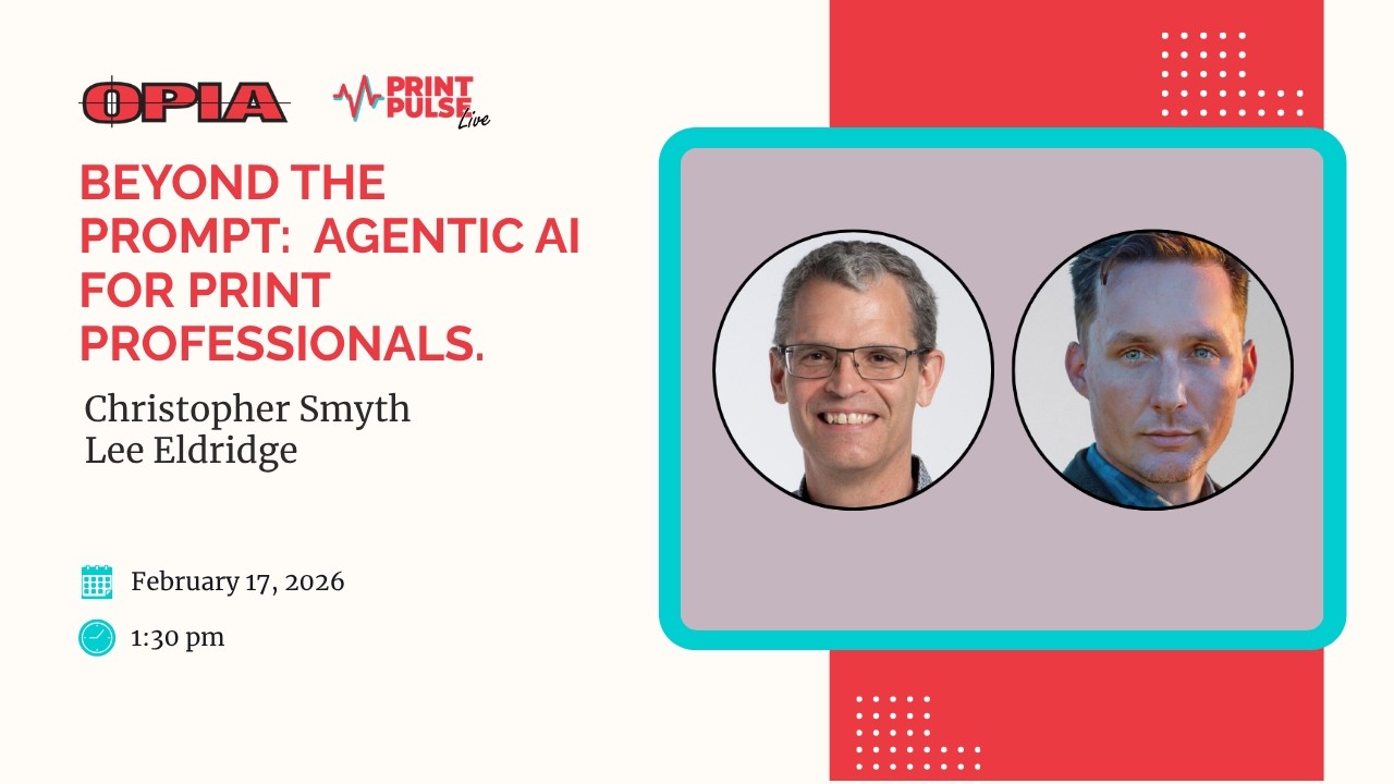 Beyond the Prompt: Agentic AI for Print Professionals