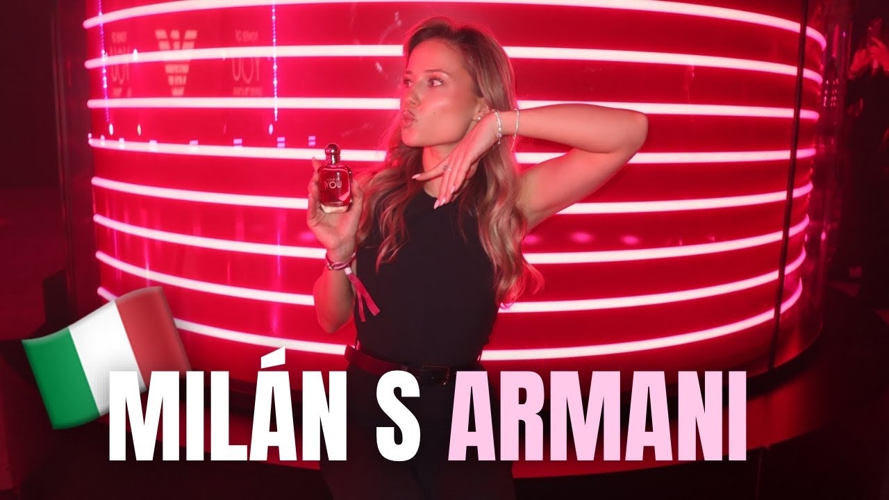 Milán s Armani - aneb je to jak na horský dráze 😀