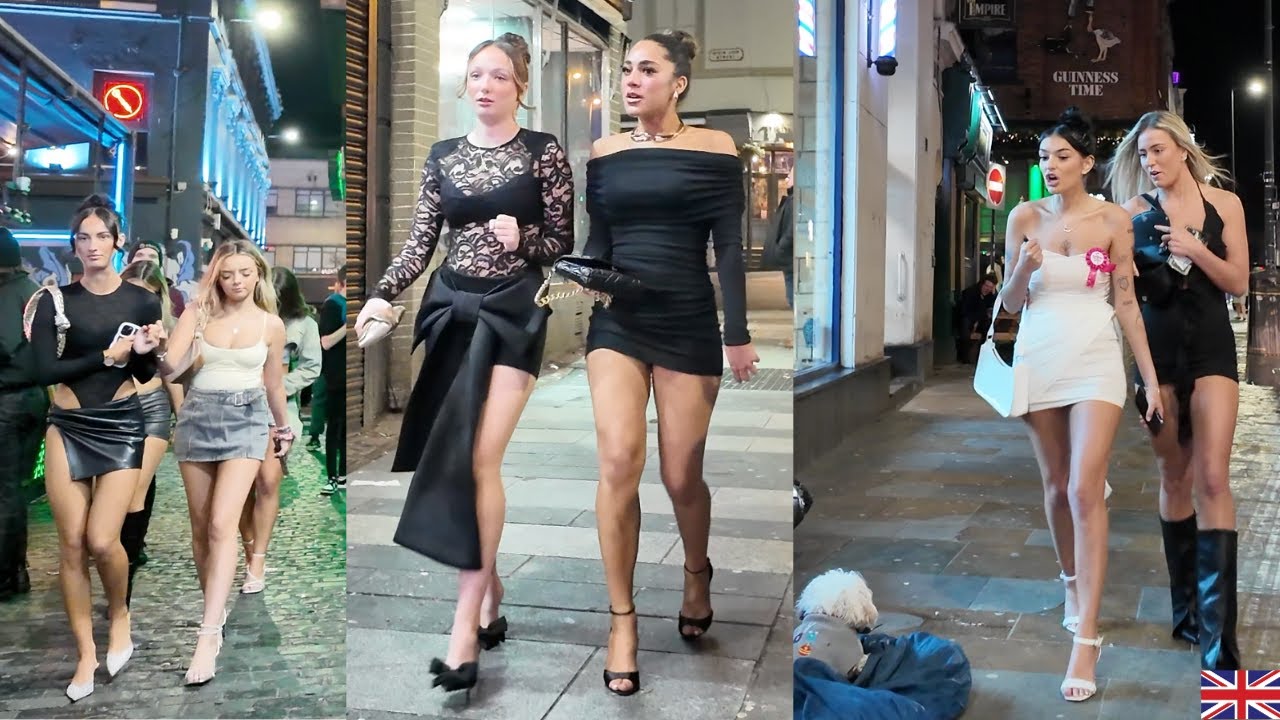 LIVERPOOL CITY ENGLAND NIGHTLIFE WALK  - 2024