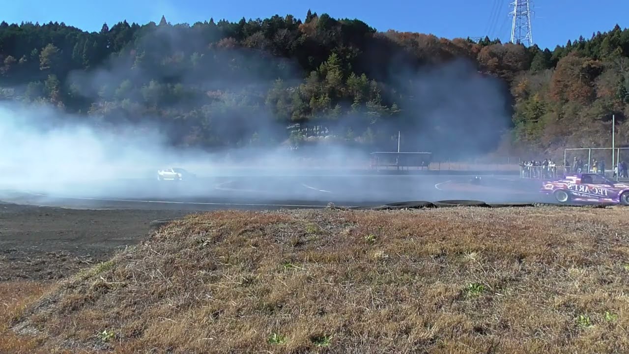 スピリッツ走行会ドリフトAクラス固定カメラ