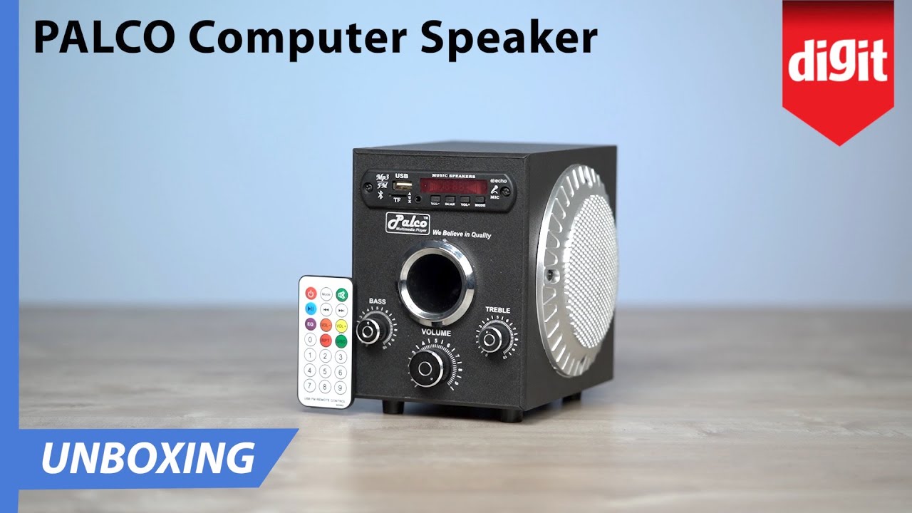PALCO Computer Speaker with USB Unboxing