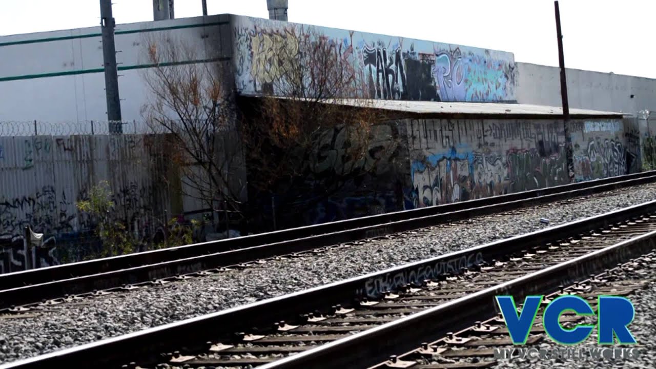 North Hollywood Graffiti Train Tracks