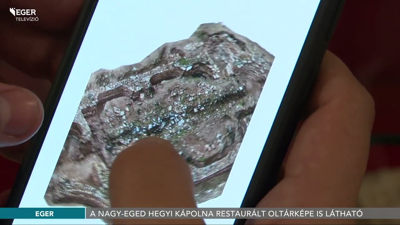 A Nagy-Eged hegyi k&aacute;polna restaur&aacute;lt olt&aacute;rk&eacute;pe is l&aacute;that&oacute; - 2025.06.17.