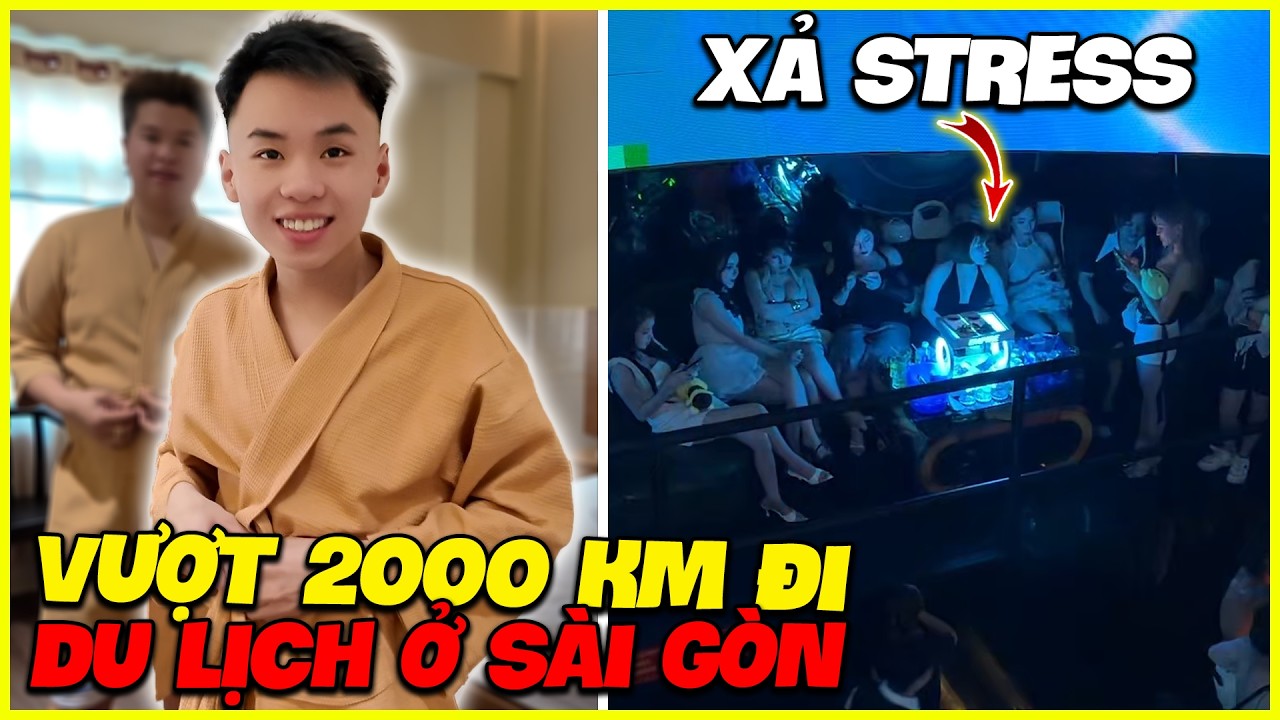 Mướp | Vượt 2000Km Đi Du Lịch Ở Sài Gòn, Xả Stress Sau Nhiều Biến Cố Xảy Ra !!!