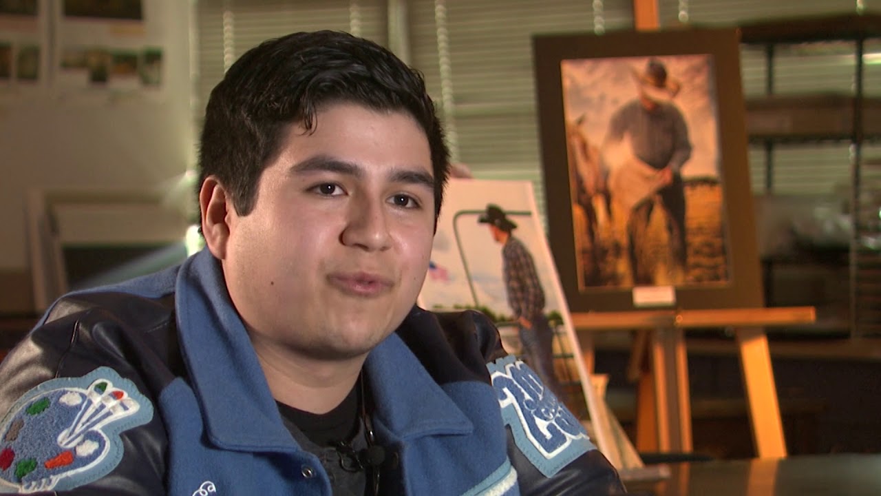 Sam Rayburn Art Student Wins Grand Champion