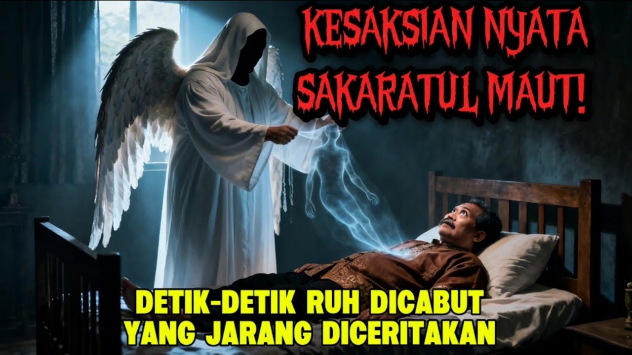 KESAKSIAN NYATA‼️Inilah yang Terjadi Saat Ruh Dicabut dari Tubuh Manusia
