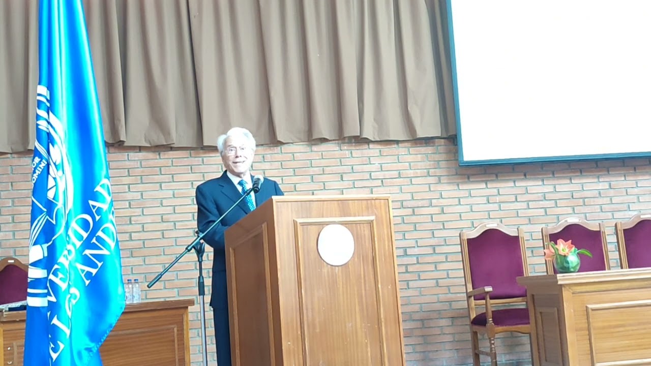 Conferencia de José María Nogueroles presidente del Banco Sofitasa en la FACES-ULA