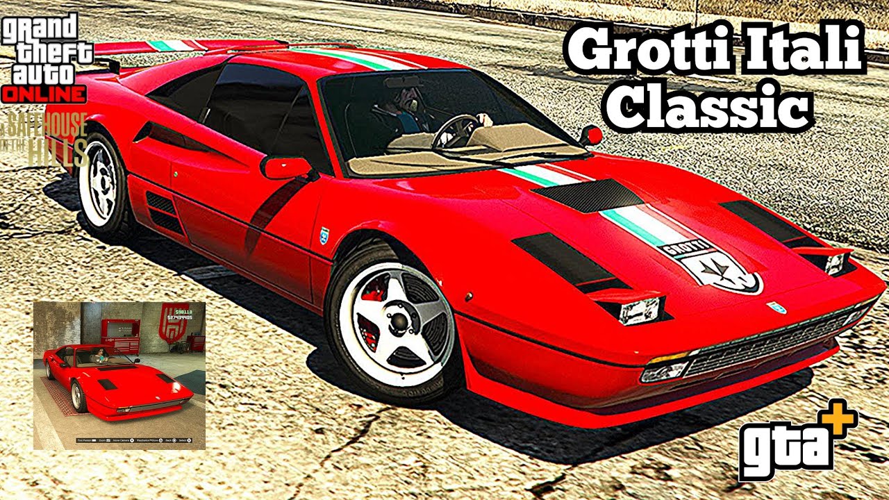 Grotti Itali Classic - Customize & Review - Safehouse in the Hills DLC
