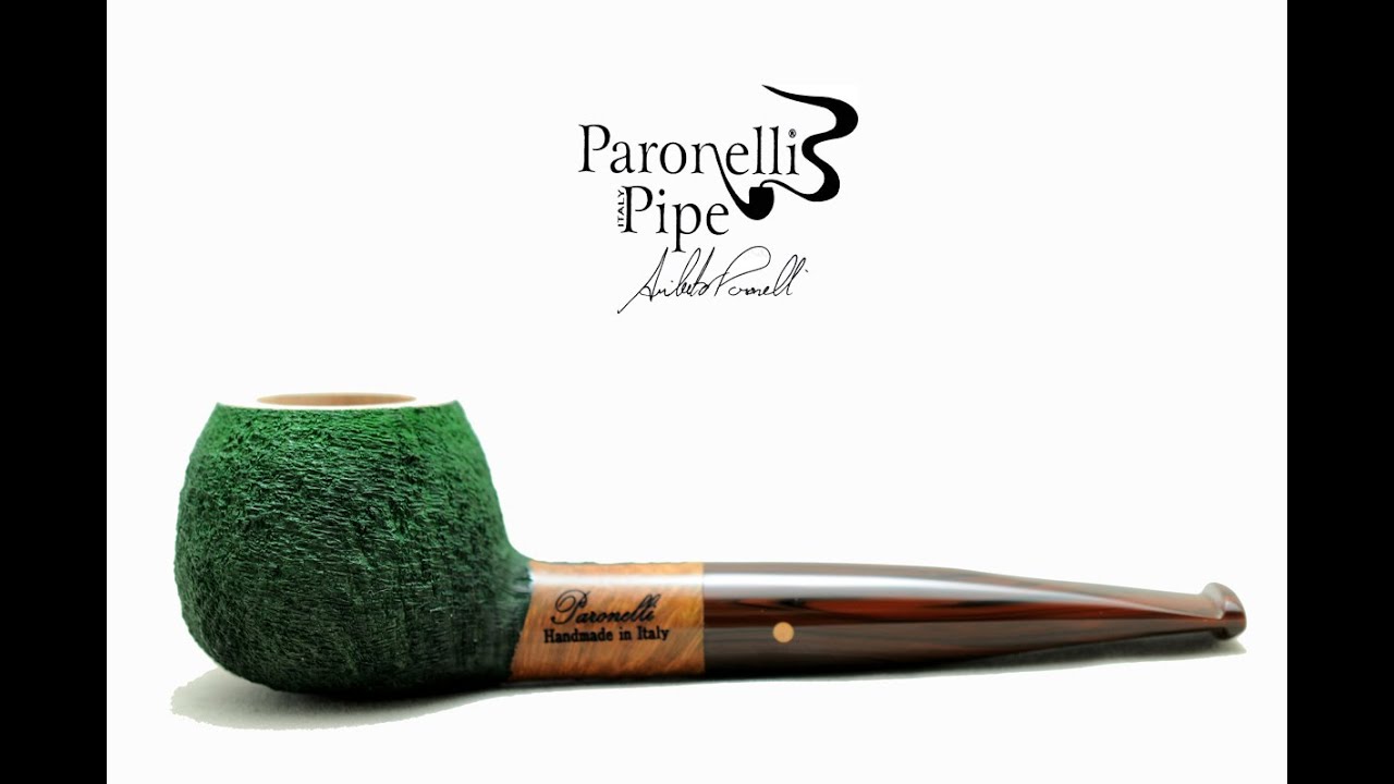 Pipa Paronelli radica prince rusticata forest green - www.paronellipipe.com