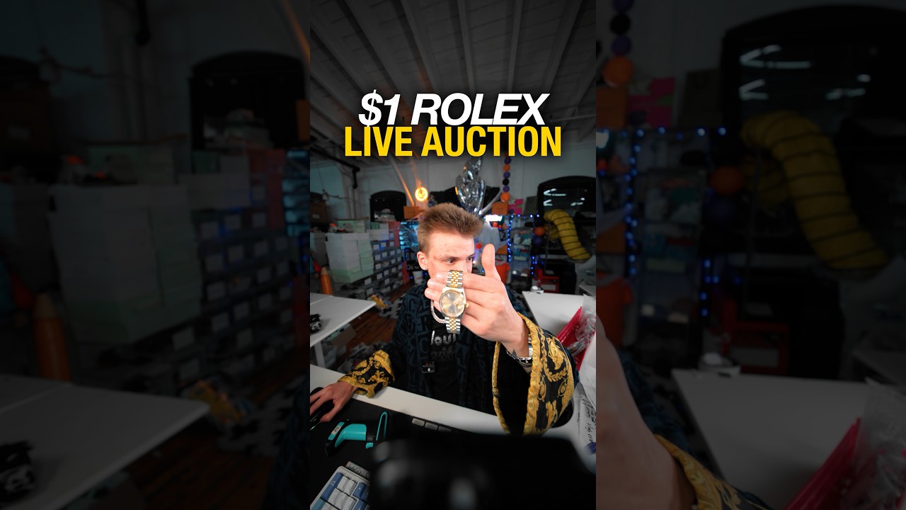 $1 ROLEX Auction NO RESERVE🤯