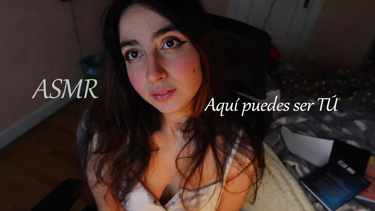 ASMR  Aquí Puedes ser TÚ ❤️‍🩹 Te Hablo SUAVE hasta que Te DUERMAS
