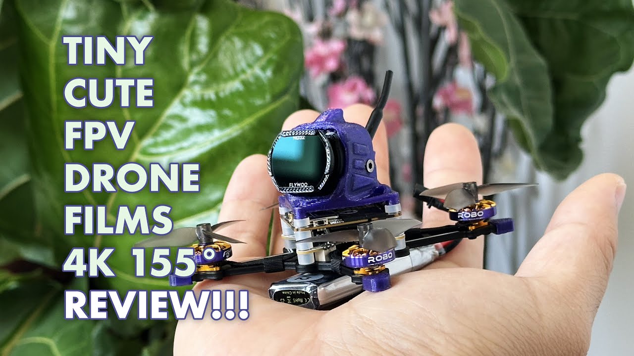 Firefly 1S Nano Baby V3 DJI O4 155° Wide Angle Review! Cute FPV Drone Under 60 grams and Films 4K!