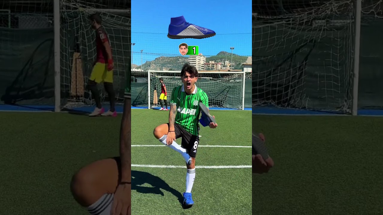 SCARPE DA CALCIO CHALLENGE! 😱📈 #gioco #calcio #challenge #scarpe