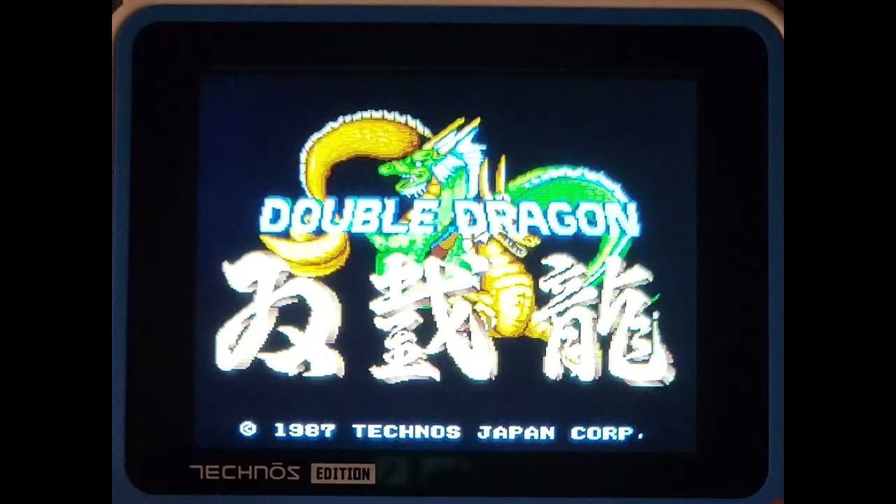Double dragon (on the Evercade super pocket)
