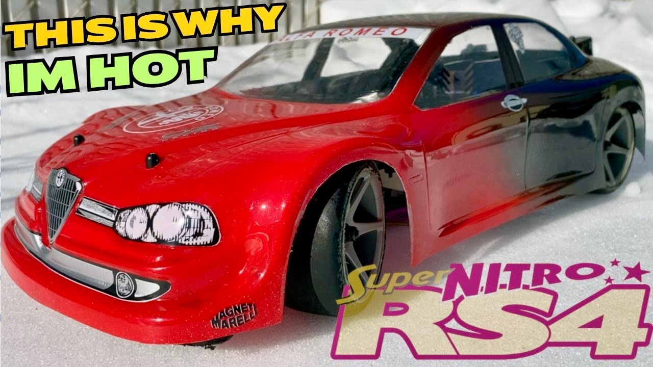 HPI SUPER Nitro RS4 Alfa Romeo - Превращение из ржавчины в легенду - Удовлетворительный результат...