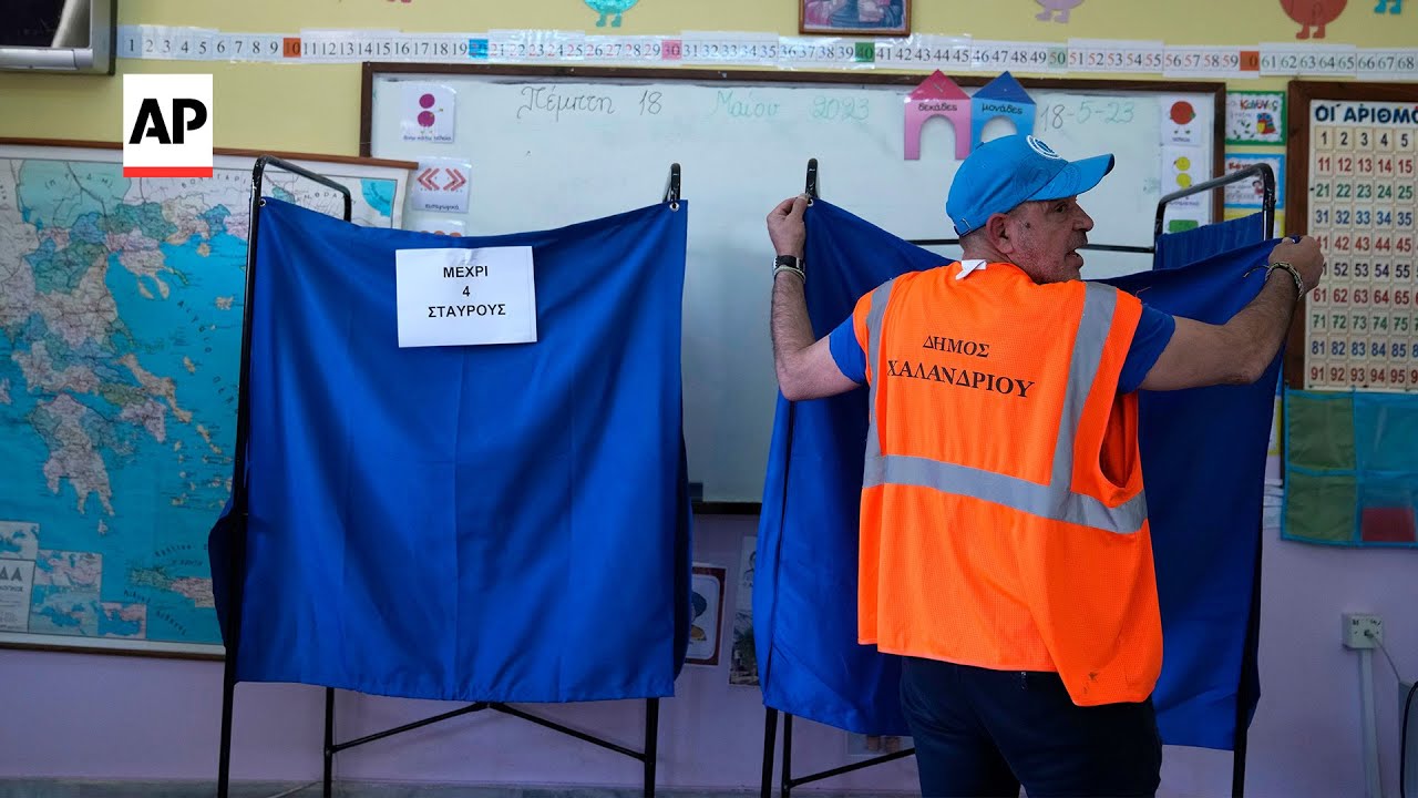 Conservatives face re-election battle in Greek vote