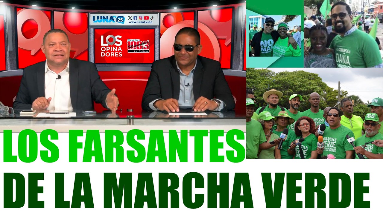 LOs Opinadores sacan a la luz más de LOS FARSANTES DE LA MARCHA VERDE, mira quienes son...