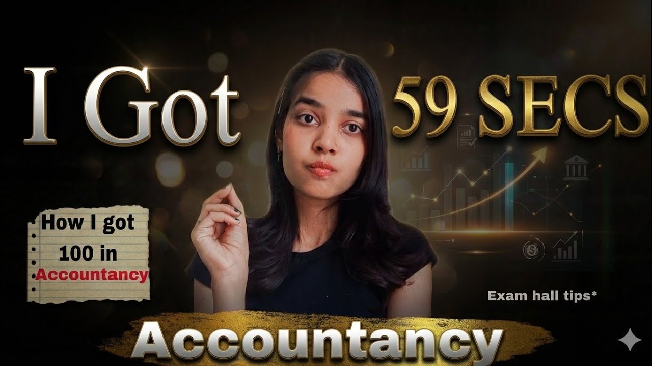 Watch This Before going to Accountancy Exam | How I scored 100 in Accountancy |  #accountancy