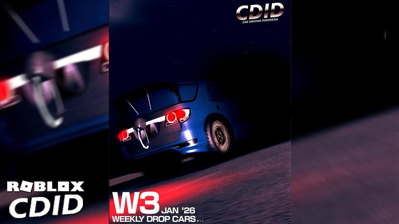 🔴 Siap Siap Mobil Limited Weekly Drop ke 3 Roblox CDID !!