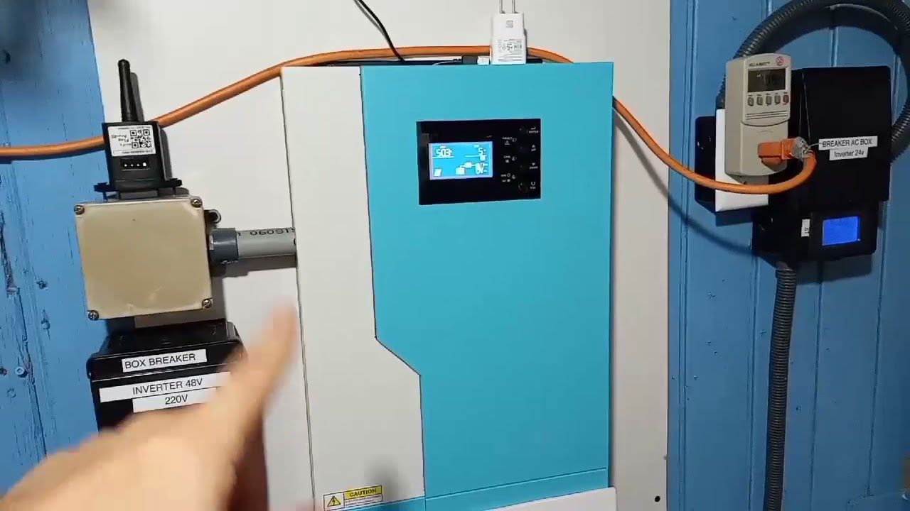 👉INVERSOR HIBRIDO 48v  (cambio 24v x48v)😁