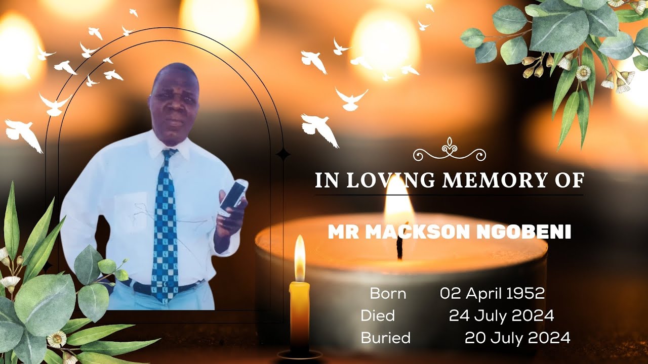 Funeral service of the late Mr Mackson Ngobeni 20 July 2024.. Subscribe is free