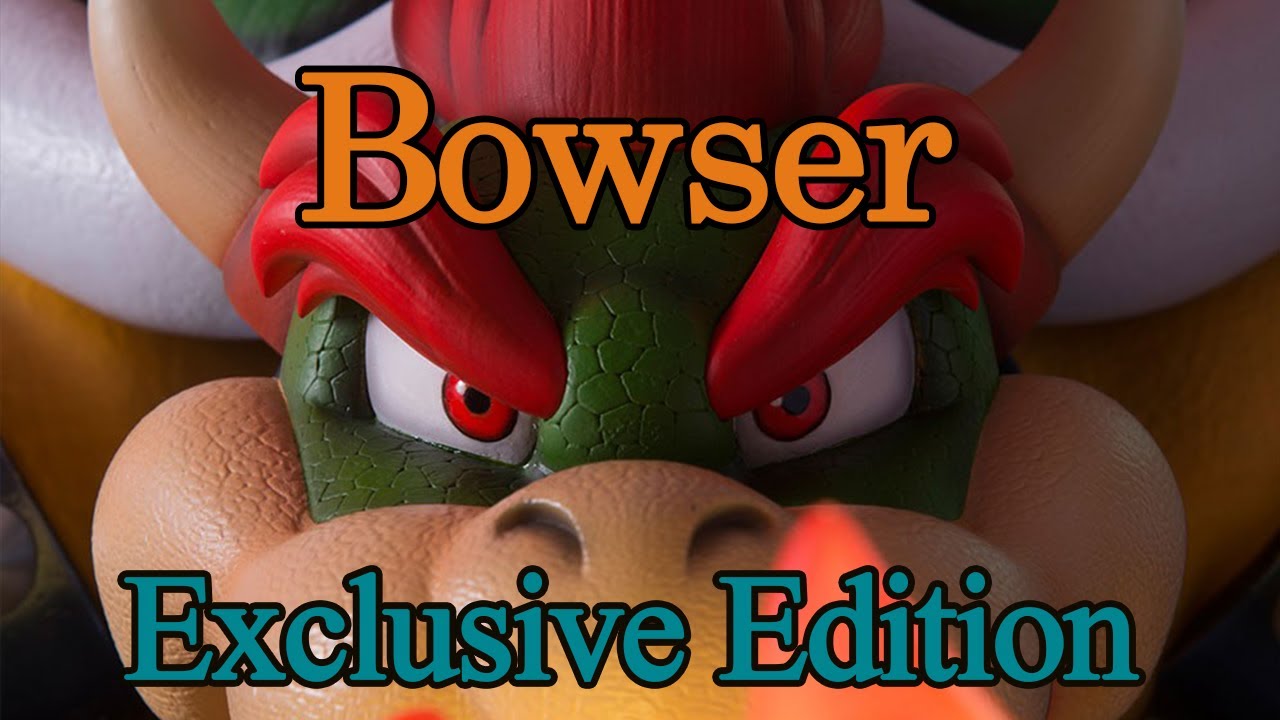 HUGE Bowser Statue! | Unboxing First 4 Figures Bowser Exclusive Edition