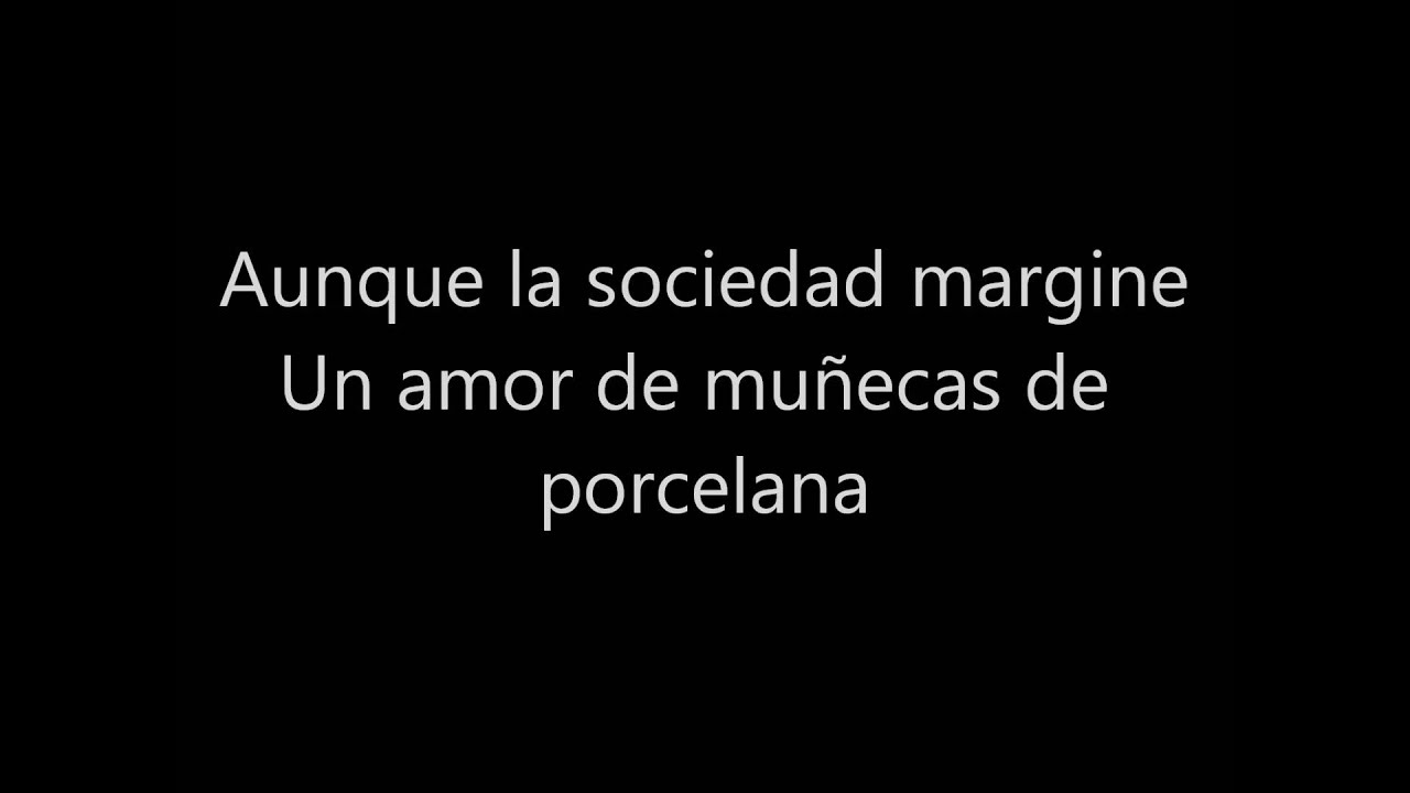 Muñeca de Porcelana Don Omar Letra